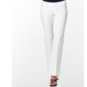 Lilly Pulitzer Jet Setter Trouser Pant White O NWT